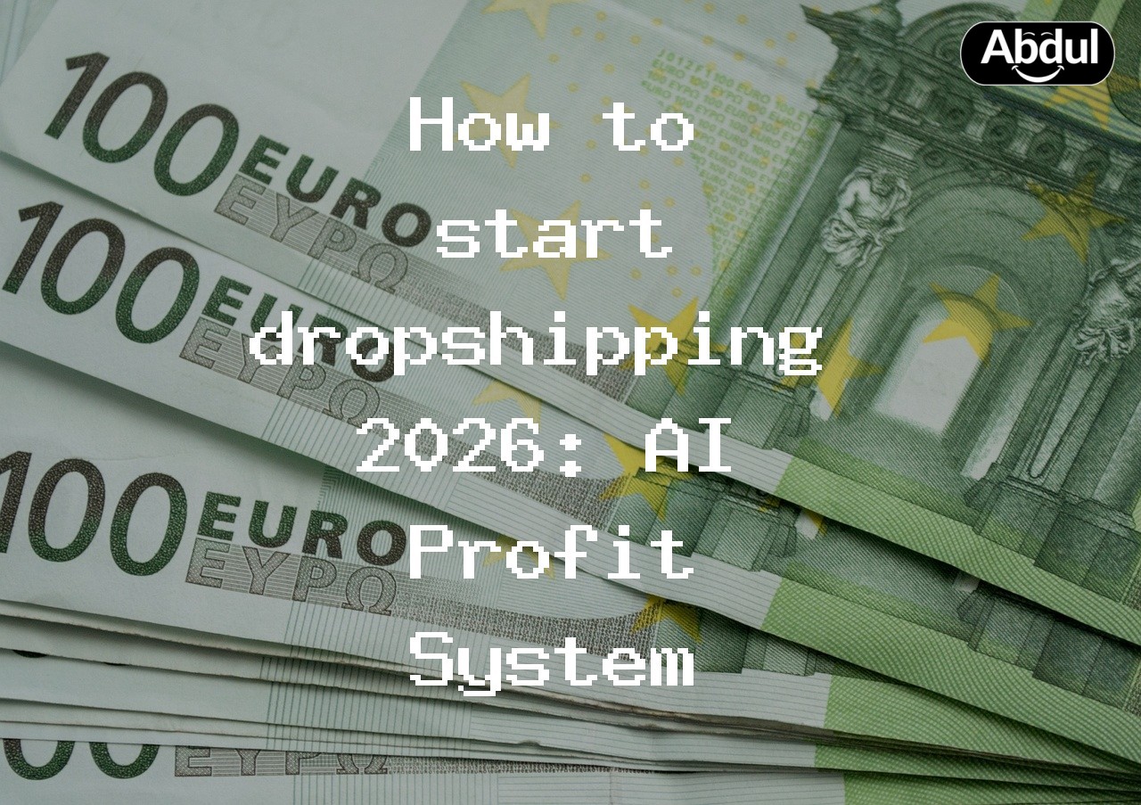 How to start dropshipping 2026: AI Profit System