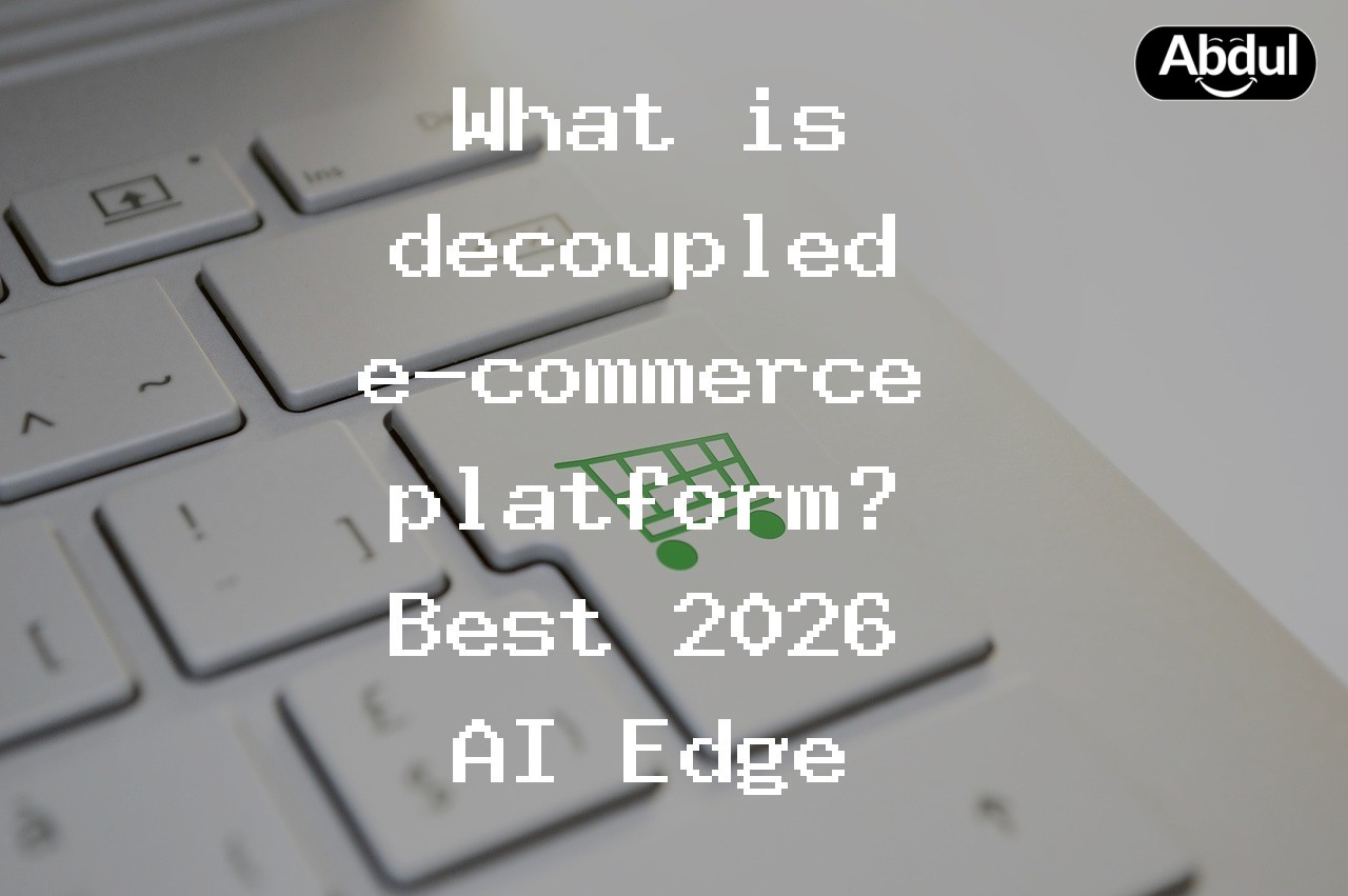 What is decoupled e-commerce platform? Best 2026 AI Edge