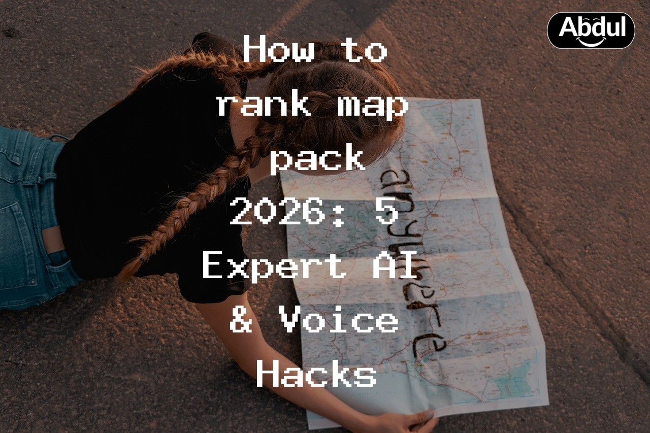 How to rank map pack 2026: 5 Expert AI & Voice Hacks