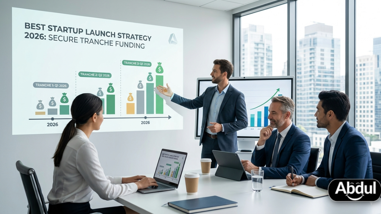 Best Startup Launch Strategy 2026: Secure Tranche Funding