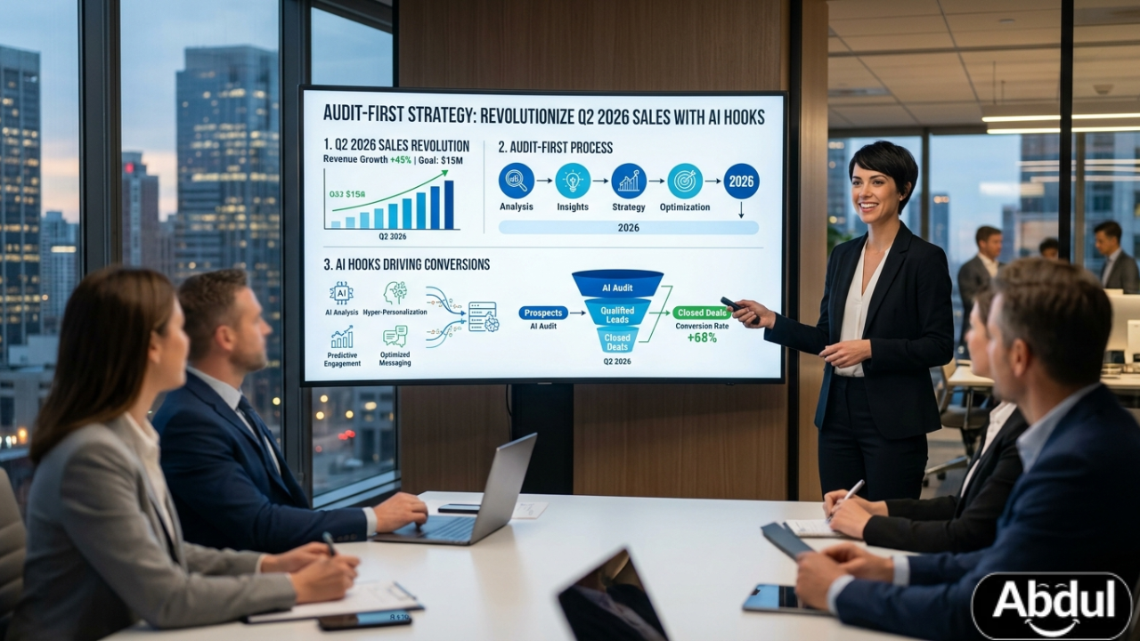 What is Audit-First Strategy? Expert AI Sales Hooks Q2 2026