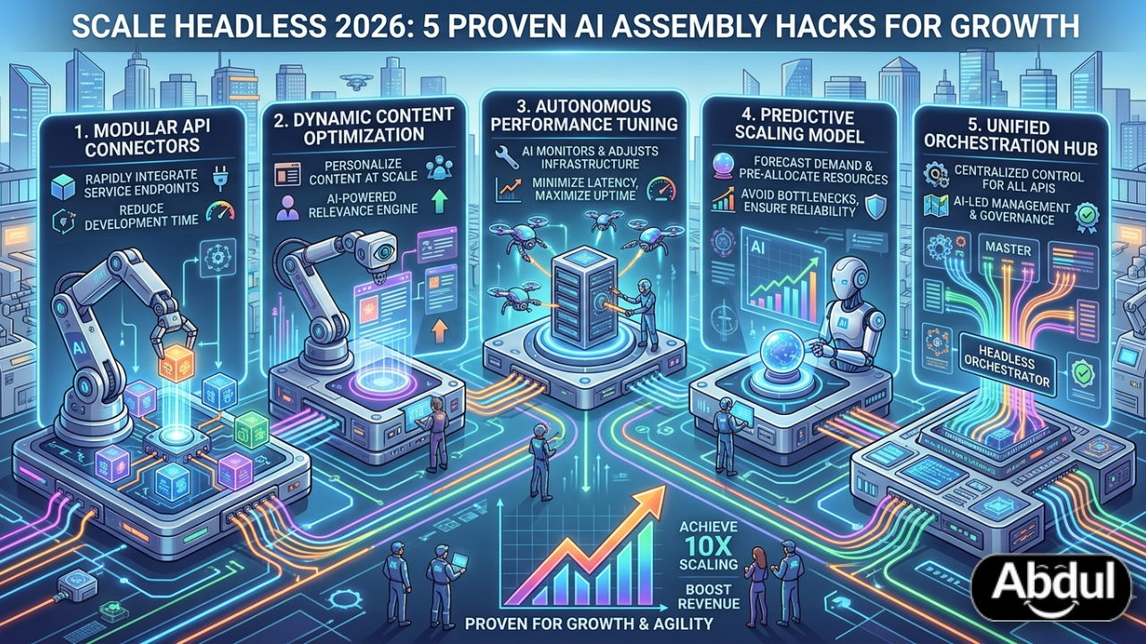 How to scale headless 2026: 5 Proven AI Assembly Hacks